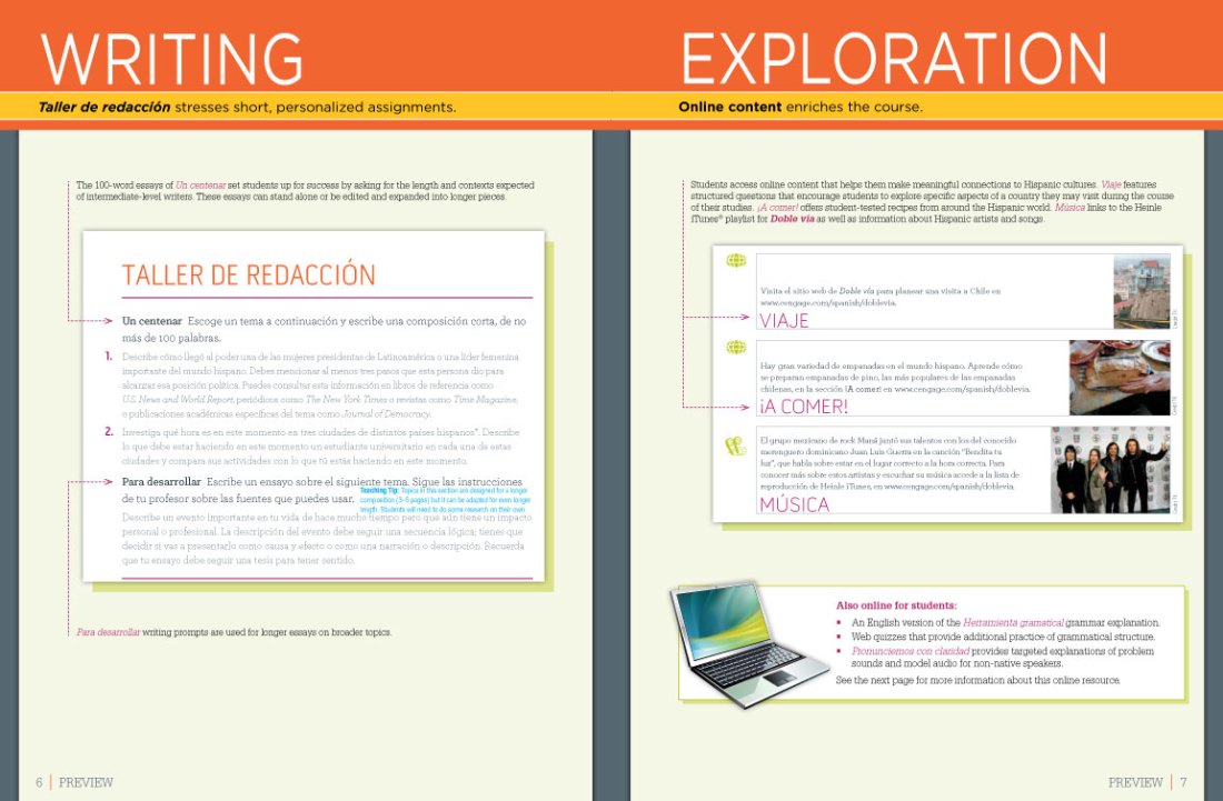 Doble via Preface pages 6–7
