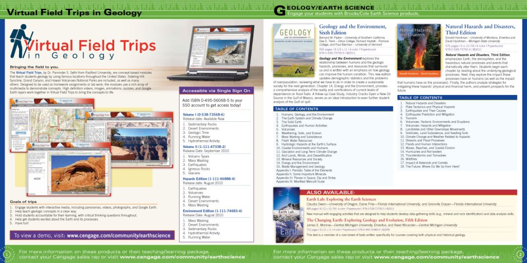 Earth Science Catalog pages 1-2