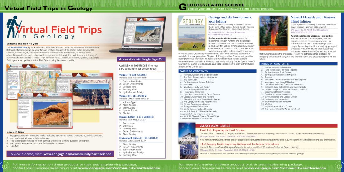 Earth Science Catalog pages 1-2