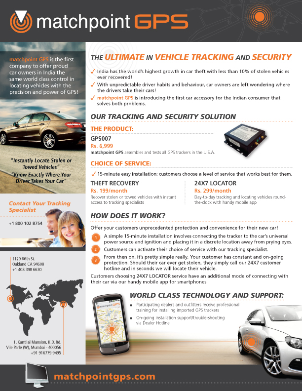 MatchpointGPS Dealer Sheet